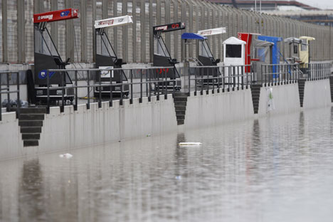 Race aflyst i Dubai.
(Foto: GP2 Series Media)